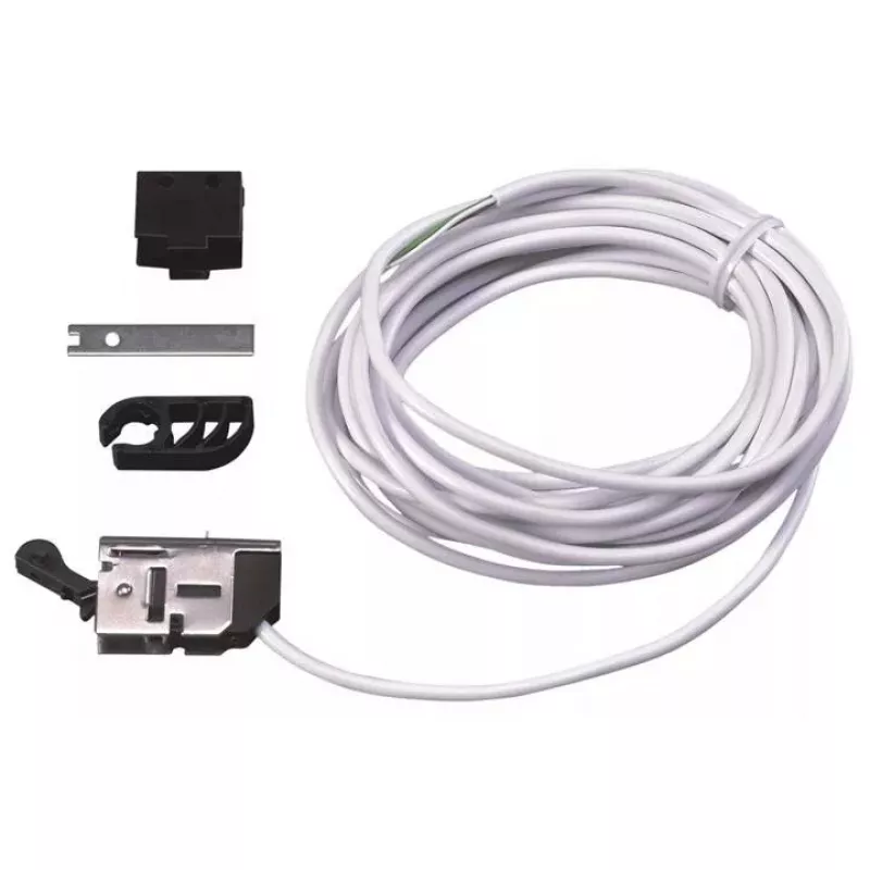 Durų / langų jutiklis ABB WRK/W laidinis, juoda / balta, CE sertifikuotas, pakuotė 20×80×80 mm