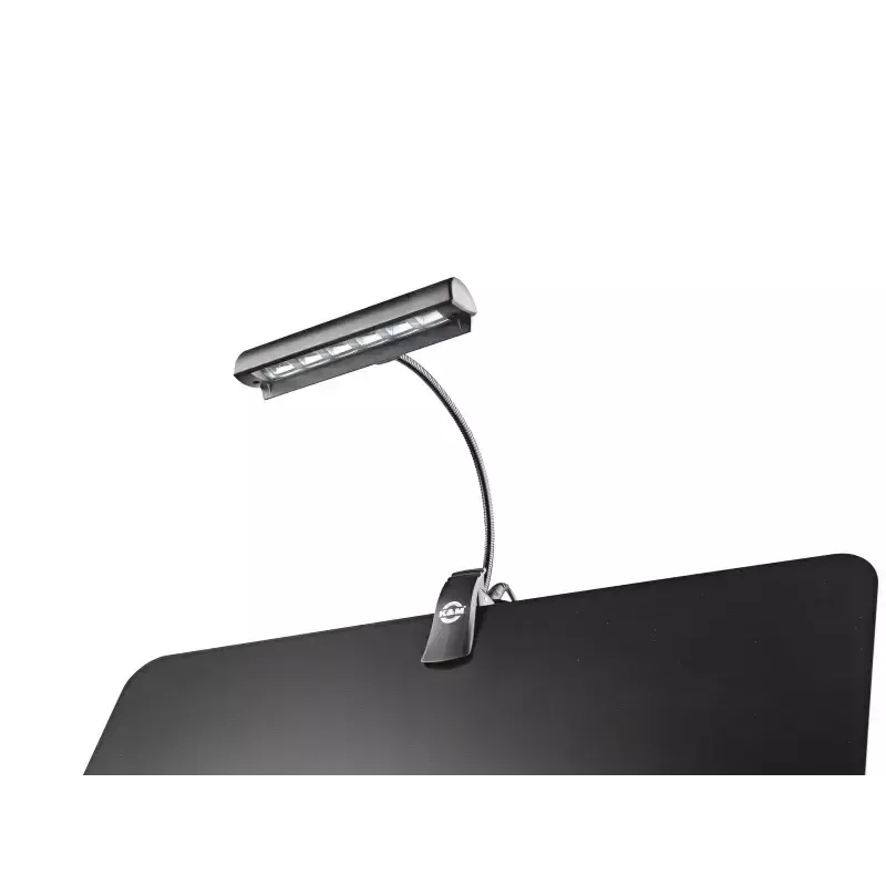 Muzikos stovo šviestuvas König & Meyer 12248-000-55 LED Baterija AC Juodas