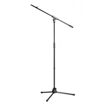 König & Meyer 27105 Mikrofono stovas, juodas, aukštis 1600 mm, svoris 2,32 kg