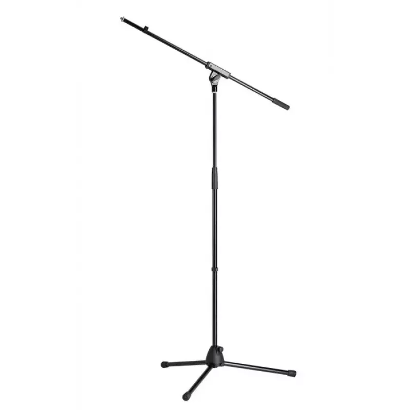 König & Meyer 27105 Mikrofono stovas, juodas, aukštis 1600 mm, svoris 2,32 kg