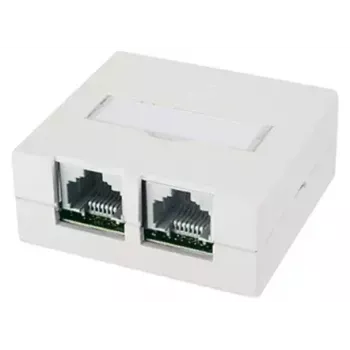 RJ-45 kištukinis lizdas Telegärtner J00023A0056 Balta