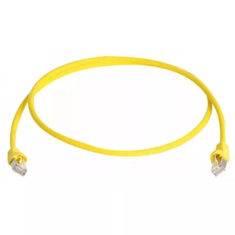 Tinklo kabelis Telegärtner MP8 FS 600 LSZH-2,0 geltonas 2 m