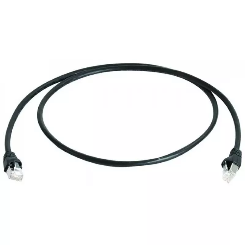 Tinklo kabelis Telegärtner Cat.7 MP8 FS 600 LSZH 10,0 m juodas