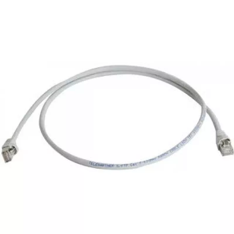 Tinklo kabelis Telegärtner Cat.7 MP8 FS 600 LSZH 1,5 m pilkas