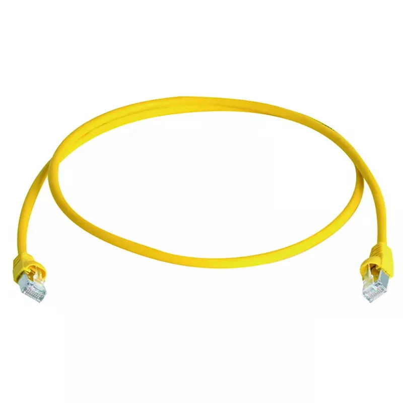 Tinklo kabelis Telegärtner L00001A0092 1,5 m Cat6a S/FTP geltonas