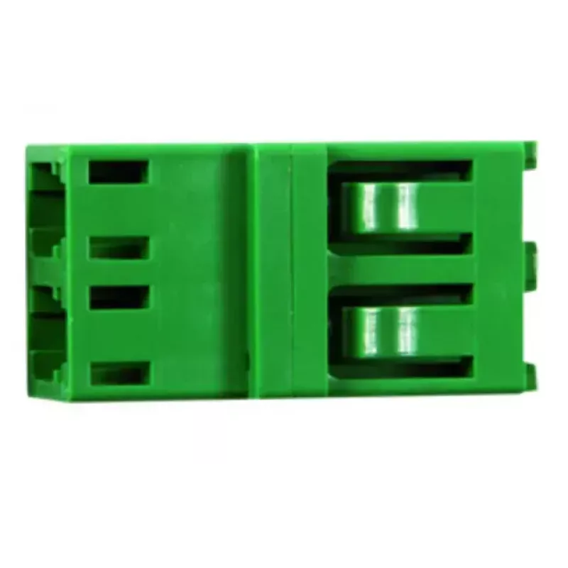 Skaidulinės optikos adapteris LC/APC Telegärtner J08071A0004 Žalias
