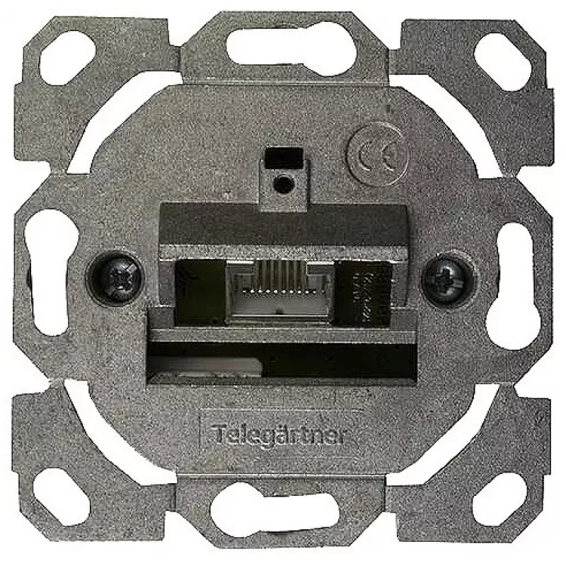Sieninė plokštė / jungiklio dangtelis Telegärtner J00020A0506 Metalinis