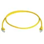 Pleistrinis laidas Telegaertner MP8 FS 500 LSZH 0,25 m geltonas Cat6a SF/UTP (S-FTP) RJ-45–RJ-45