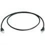 Tinklo kabelis Telegaertner MP8 FS 500 LSZH 0,25 m Cat6a SF/UTP RJ-45 – juodas