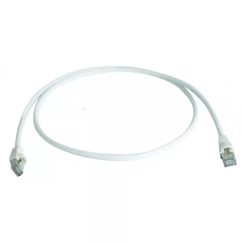 Tinklo kabelis Telegaertner Cat6a S/FTP (S‑STP) RJ-45–RJ-45 0,25 m Baltas