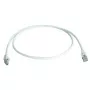 Tinklo kabelis Telegaertner Cat6a S/FTP (S‑STP) RJ-45–RJ-45 0,25 m Baltas