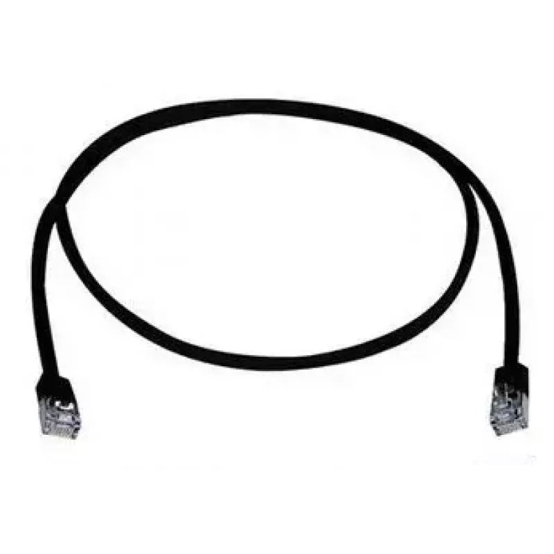 Tinklo kabelis Telegärtner MP8 FS 100-2.0 Juodas 2 m Cat5e F/UTP