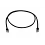 Tinklo kabelis Telegärtner MP8 FS 100-3.0 juodas 3 m Cat5e F/UTP