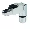 RJ45 jungtis Telegärtner J00026A4003 juoda nerūdijančio plieno