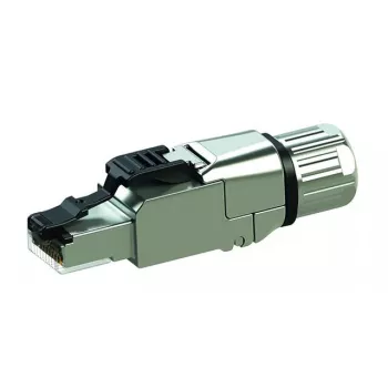 Jungtis RJ-45 Telegärtner J00026A5001 — Sidabrinė, skirta Cat6a kabeliams