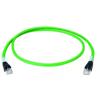 Tinklo kabelis Telegärtner L80400A0007 0,5 m Cat6a S/FTP Žalias