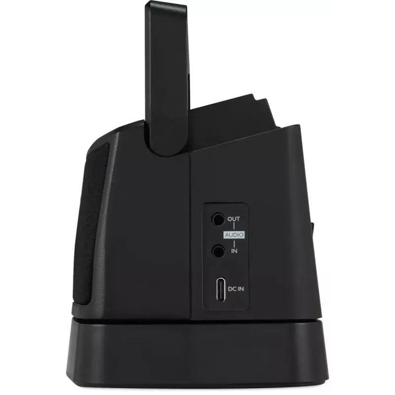 Stereo nešiojamasis garsiakalbis TECHNISAT ISIBOX 1 — 4 W RMS, laidinis ir belaidis, įmontuota baterija, USB-C, juodas