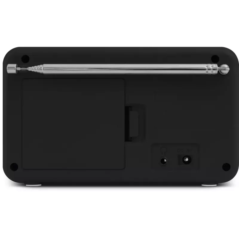 Nešiojamasis radijas TECHNISAT VIOLA 2 – DAB+ & FM, LCD ekranas, 1 W, 3,5 mm lizdas, juodas