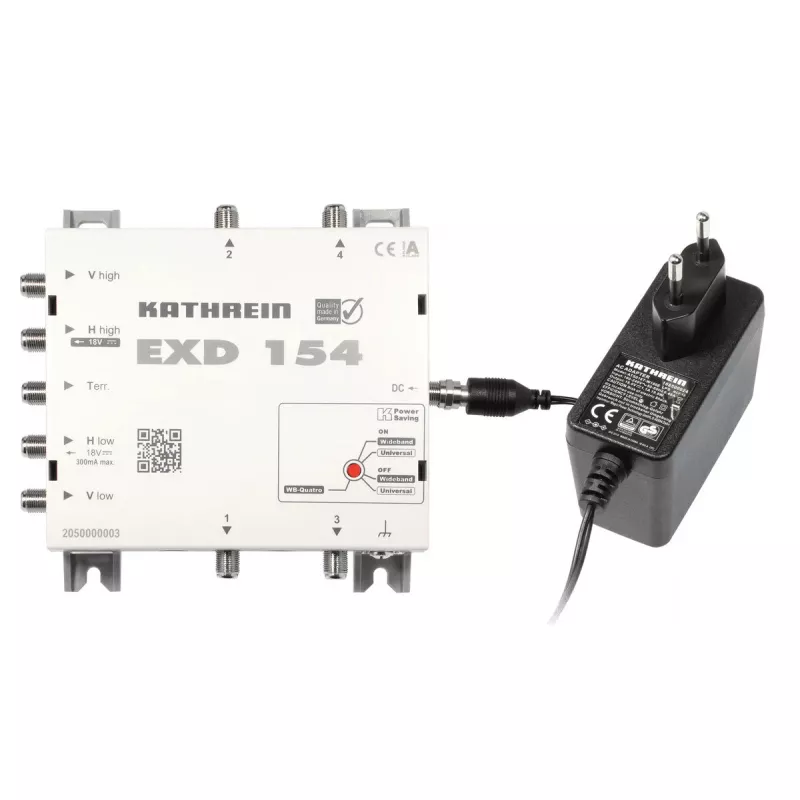Palydovinis multisvičius Kathrein EXD 154 5 įėjimai 300-2350 MHz