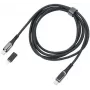 Įkrovimo laidas TROIKA SPEEDY XL juodas – USB įkrovimo ir duomenų laidas, modelis CBL20/BK