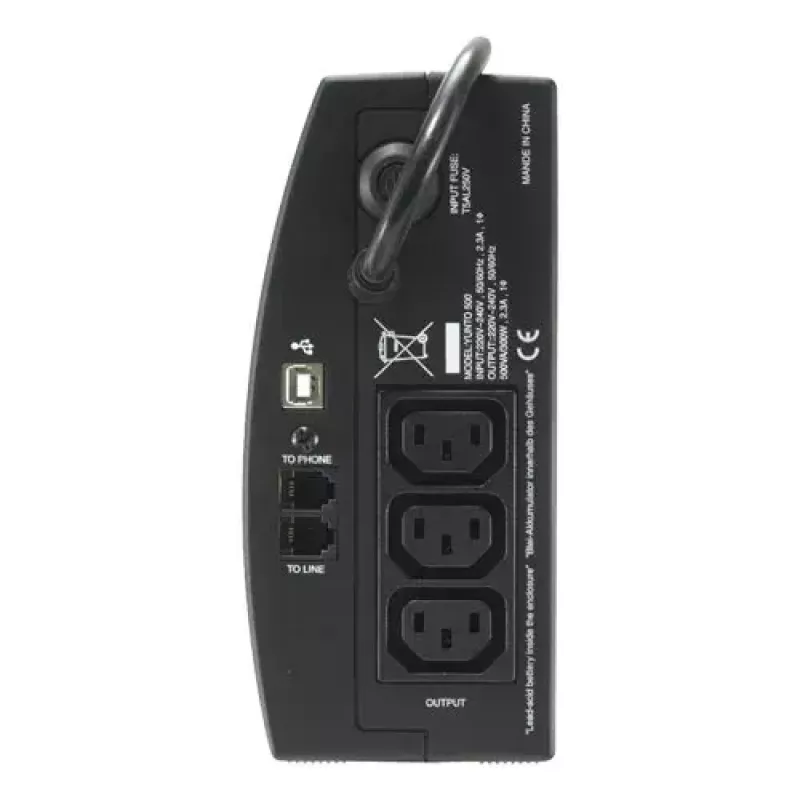 Nepertraukiamo maitinimo šaltinis ONLINE USV-Systeme YUNTO 800 0,8 kVA