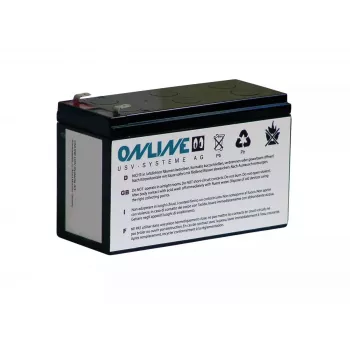 UPS akumuliatorius ONLINE USV-Systeme BCZ1000 1 vnt. Pilka 7,9 kg