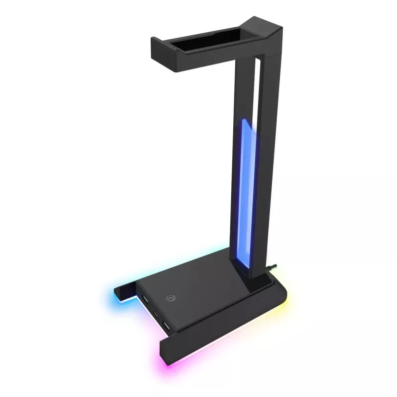Ausinių stovas Speedlink EXCELLO NX RGB — juodas, 226 g