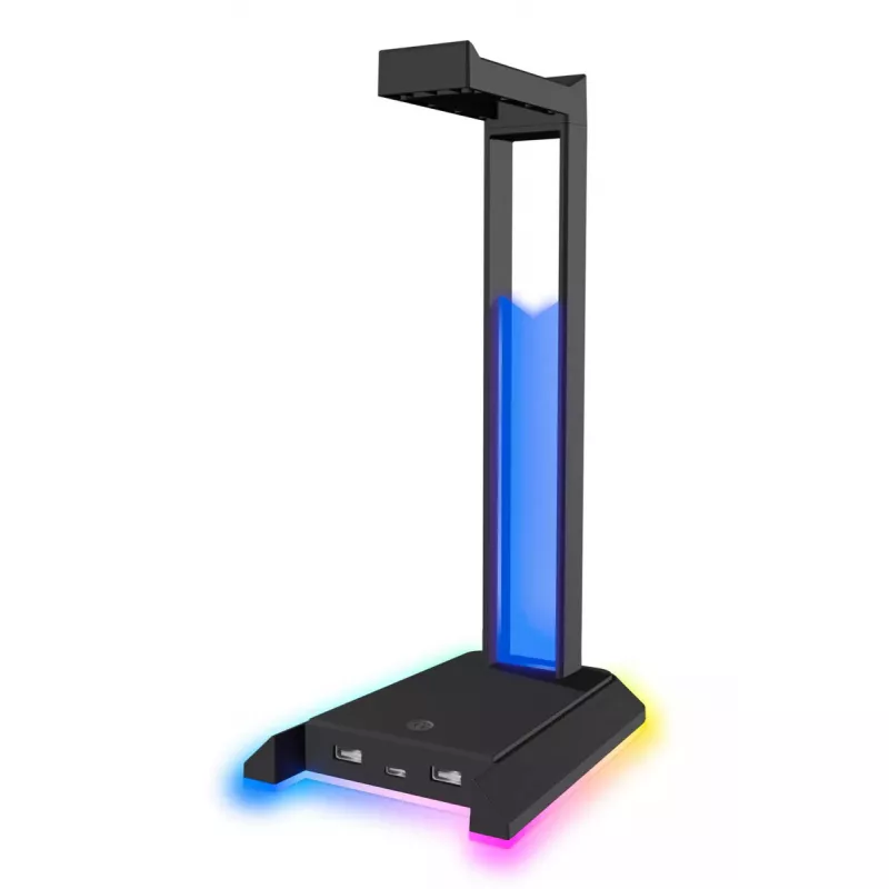 Ausinių stovas Speedlink EXCELLO NX RGB — juodas, 226 g