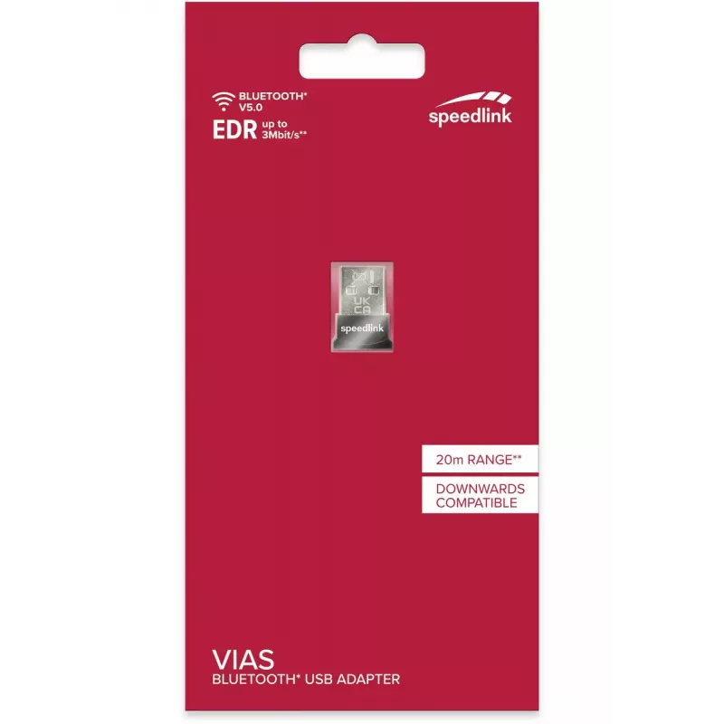 SPEEDLINK VIAS USB ilginamasis laidas 20 m, juodas