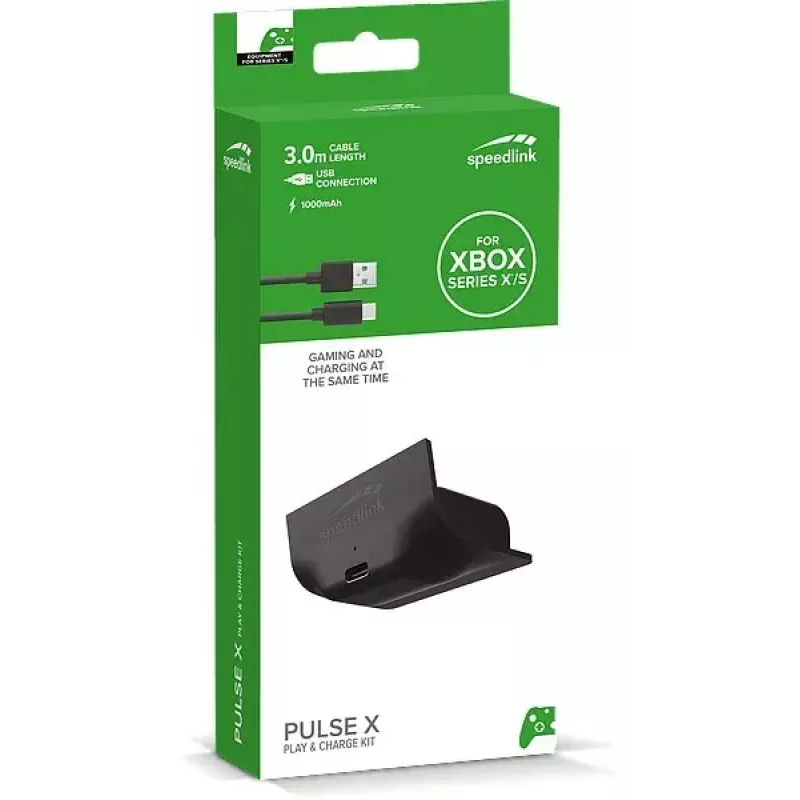 Žaidimų valdiklio baterija SPEEDLINK PULSE X Play & Charge Power Kit