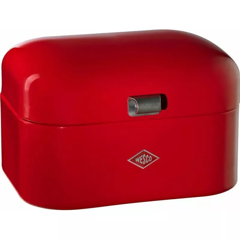 Metalinis laikymo konteineris Wesco Single Grandy Red modelis 112800 – vienos sekcijos virtuvės atliekų dėžė