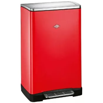 Šiukšliadėžė Wesco Big Double Boy 112756, raudona, 2 skyriai