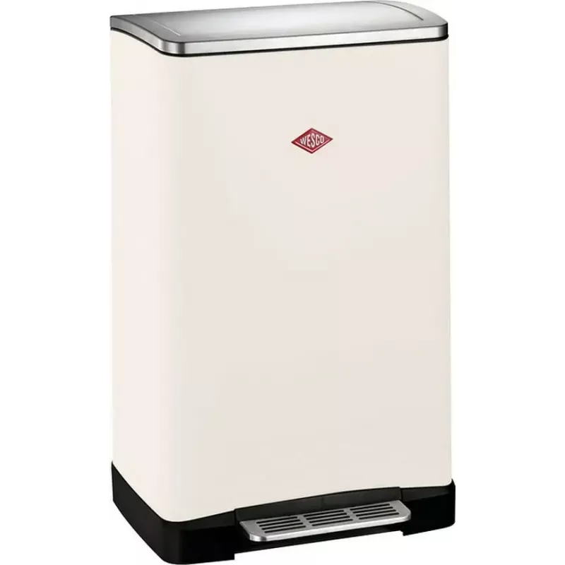 Atliekų dėžė Wesco Big Double Boy smėlio matinė 112754, 2 skyriai, 50 l bendras tūris