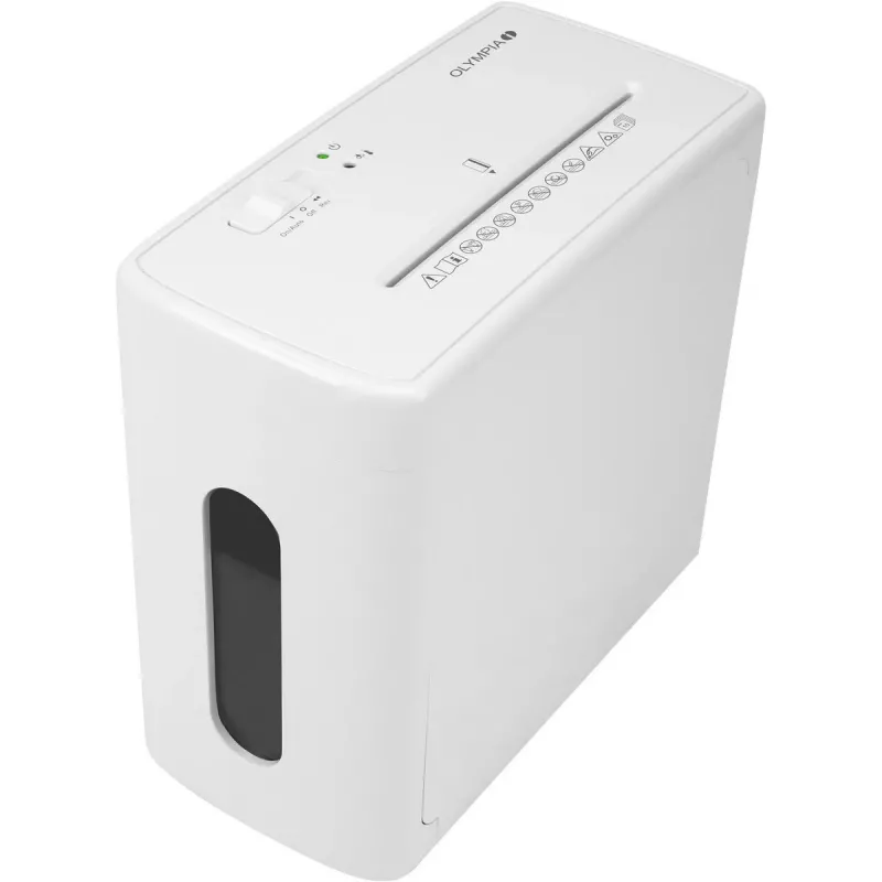 Smulkintuvas Olympia CC 1010 S White — 10 lapų kryžminio pjovimo talpa