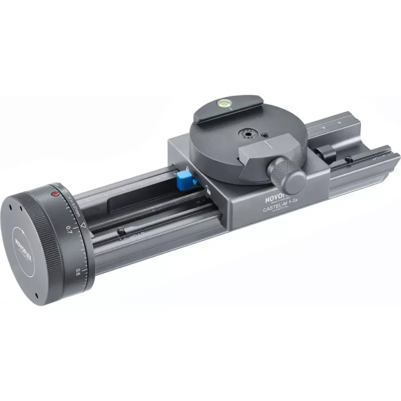 Focusing Rack Novoflex Castel M reguliuojamo aukščio tikslus fokusavimo stovas CASTEL-M
