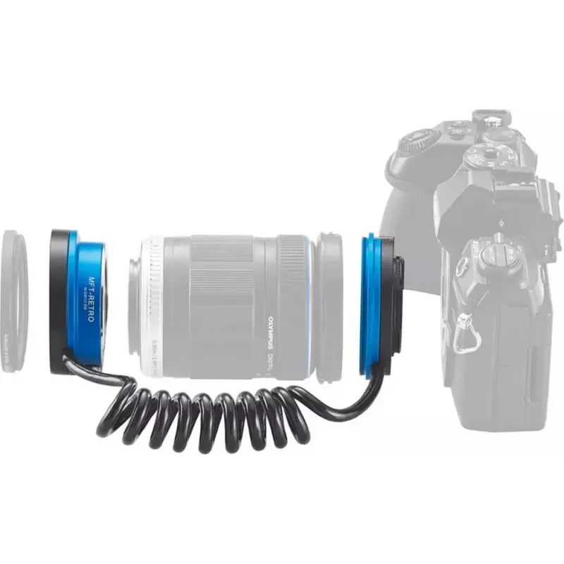 Novoflex MFT-RETRO atbulinis žiedas, skirtas Micro Four Thirds objektyvams