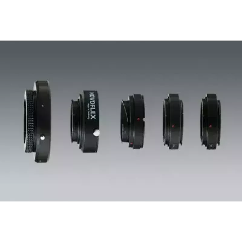 Fotoaparato objektyvo adapteris Novoflex EOS/NIK Adapterring juodas