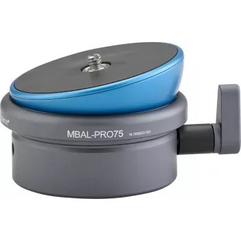 Išlyginamoji kalotė Novoflex Magic-Balance 75 MBAL-PRO75 — išlyginimo galvutė trikojams, 75 mm platformos skersmuo, kompaktiškas lengvas dizainas
