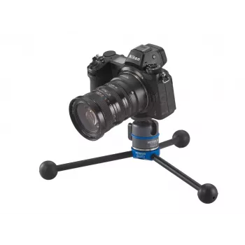Trikojis Novoflex BasicPod Mini skaitmeniniams ir juostiniams fotoaparatams, juoda, mėlyna
