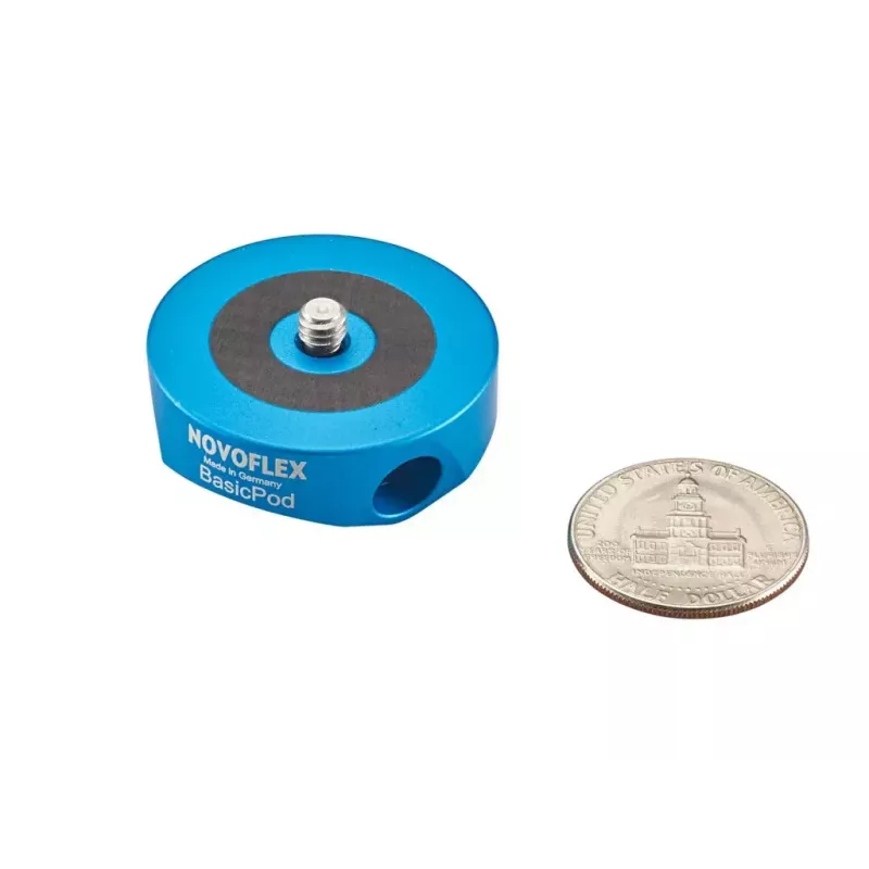 Trikojis Novoflex BasicPod Mini skaitmeniniams ir juostiniams fotoaparatams, juoda, mėlyna