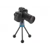 Trikojis Novoflex BasicPod Mini skaitmeniniams ir juostiniams fotoaparatams, juoda, mėlyna