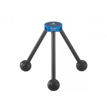 Trikojis Novoflex BasicPod Mini skaitmeniniams ir juostiniams fotoaparatams, juoda, mėlyna