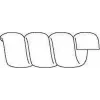 Kabelių izoliacinė mova HellermannTyton 162-20100, juoda, 1 m, vienetinis