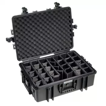 B&W Cases Type 6500 Briefcase Classic Case, juoda, polipropilenas