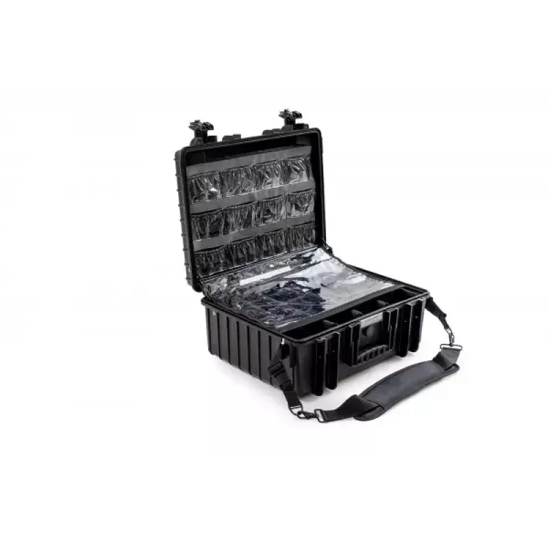 B&W Cases Type 6000 lagaminas Juodas Polipropilenas 3,9 kg