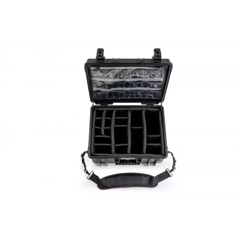 B&W Cases Type 6000 lagaminas Juodas Polipropilenas 3,9 kg