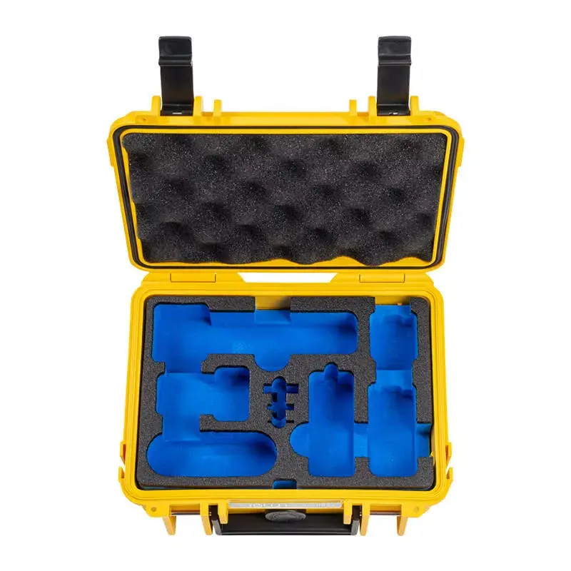Apsauginis dėklas b&w cases 500, skirtas DJI Osmo Pocket 3 Creator Combo — geltonas