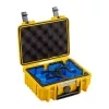 Apsauginis dėklas b&w cases 500, skirtas DJI Osmo Pocket 3 Creator Combo — geltonas