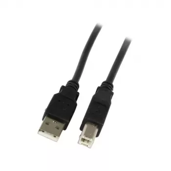 USB laidas Synergy 21 S215472 USB 2.0 5m USB A USB B Juoda