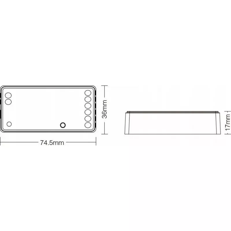 LED valdiklis MiBoxer FUT037Z+ 3in1 RGBW Zigbee 3.0